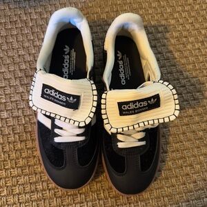 Adidas Wales Bonner Black and White Sneakers